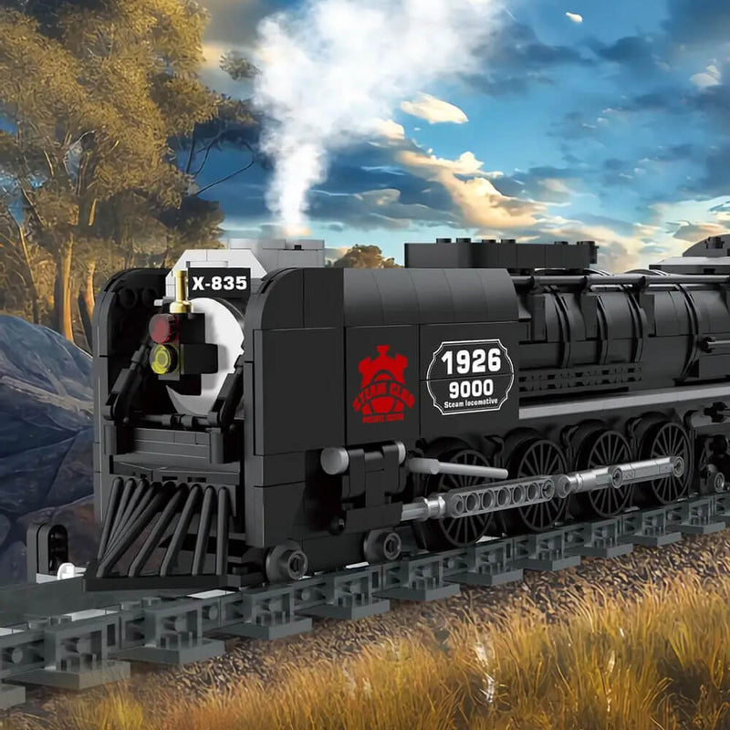 9000-Class Steam Locomotive 1545Pcs-1
