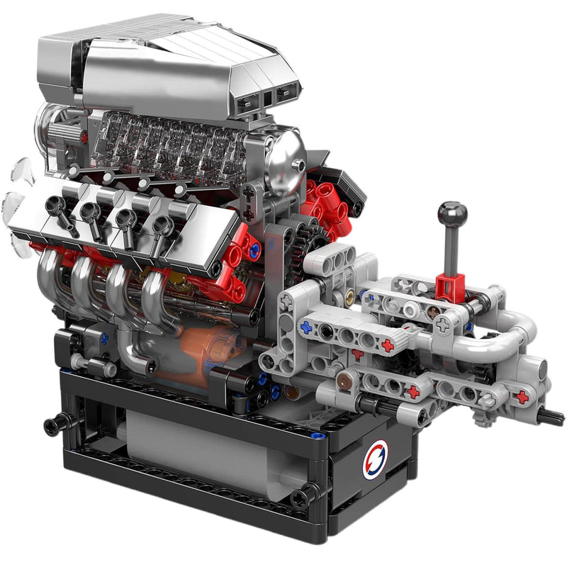 The Iconic V8 Supercharger Engine 854PCS-0
