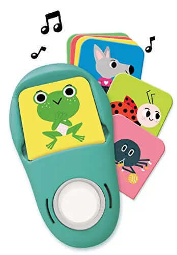 Nathan - Cuckoo Animals, Interactive Sound and Musical Awakening Game, Educational Game, Electronic Cards, Discover Animals in Song Through 20 Rhymes, 2 Year Old Children's Toy Jouets enfants