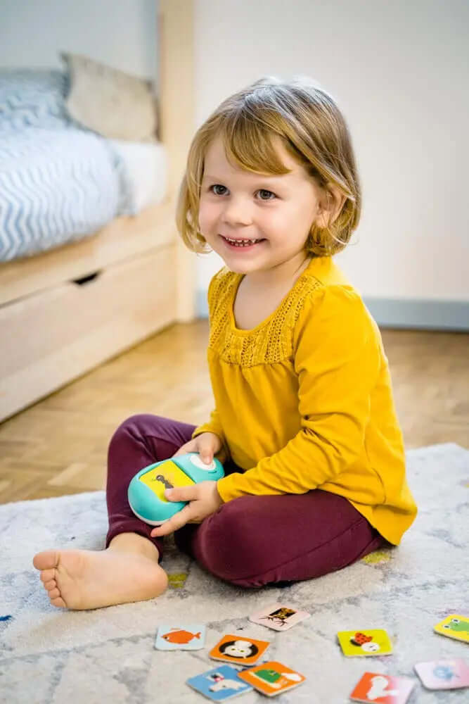 Nathan - Cuckoo Animals, Interactive Sound and Musical Awakening Game, Educational Game, Electronic Cards, Discover Animals in Song Through 20 Rhymes, 2 Year Old Children's Toy Jouets enfants