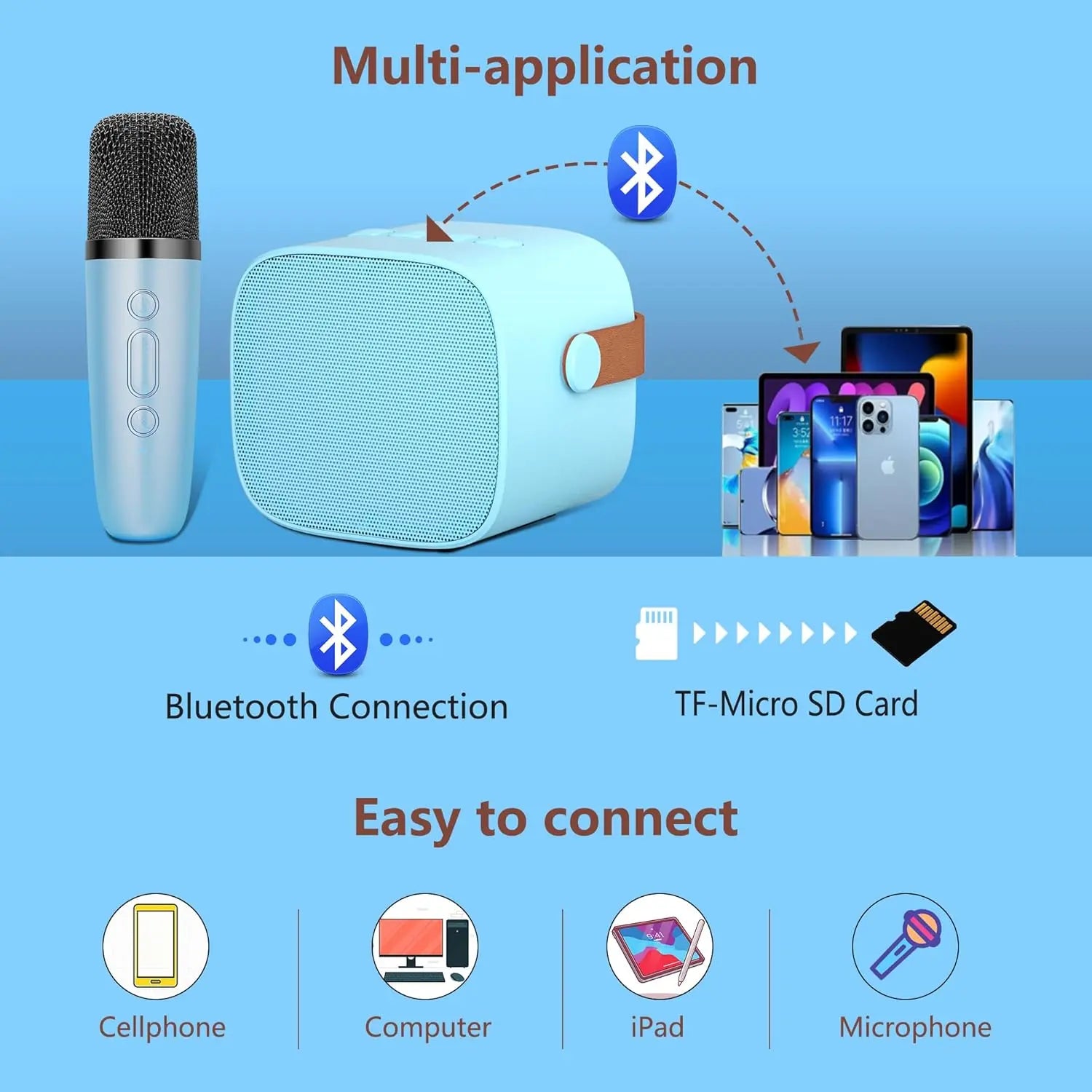 Karaoké Magique™ - Machine Portable pour Enfants Jouets enfants