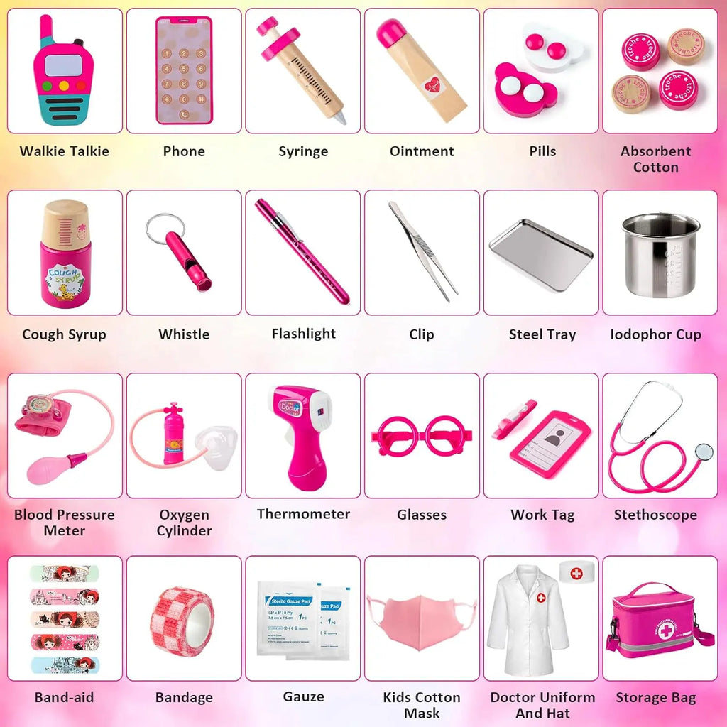 Mallette de Médecin en Bois™ Jouets enfants