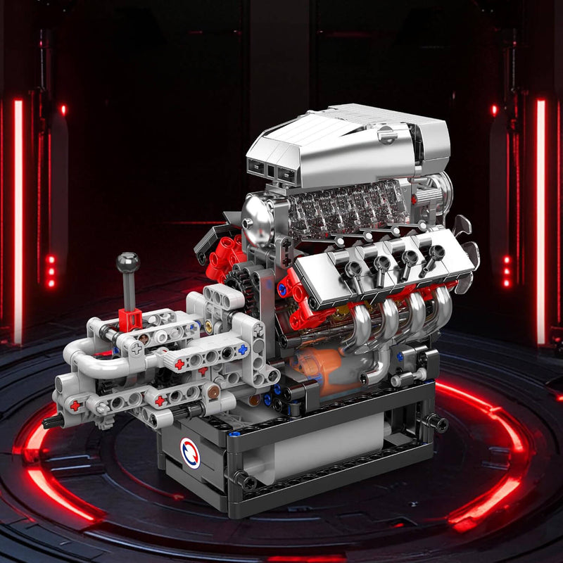 The Iconic V8 Supercharger Engine 854PCS-4