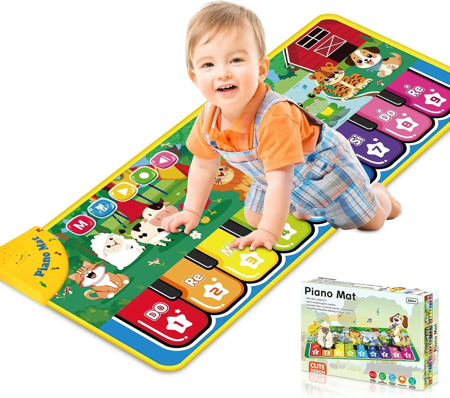 Tapis de Danse Musical Éducatif TM Jouets enfants