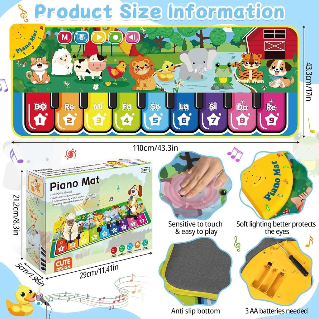 Tapis de Danse Musical Éducatif TM Jouets enfants