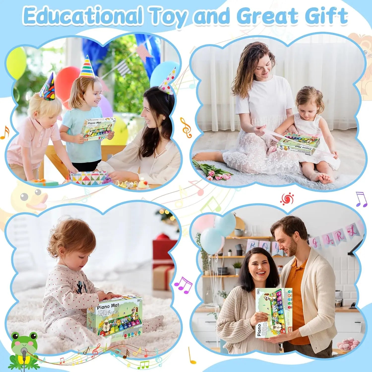 Tapis de Danse Musical Éducatif TM Jouets enfants