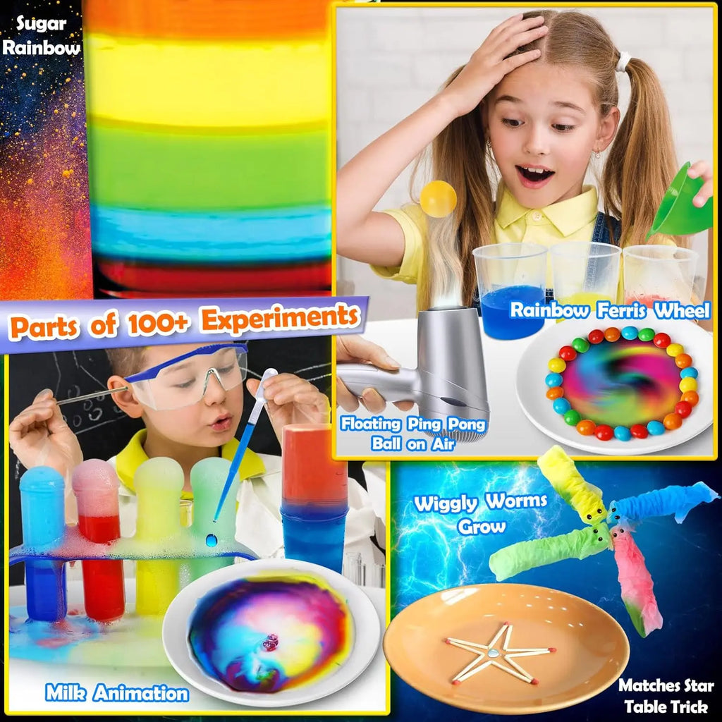 Kit Scientifique 100+ Expériences™ Jouets enfants