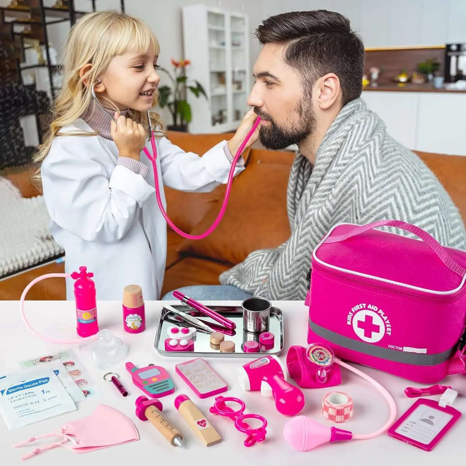 Mallette de Médecin en Bois™ Jouets enfants