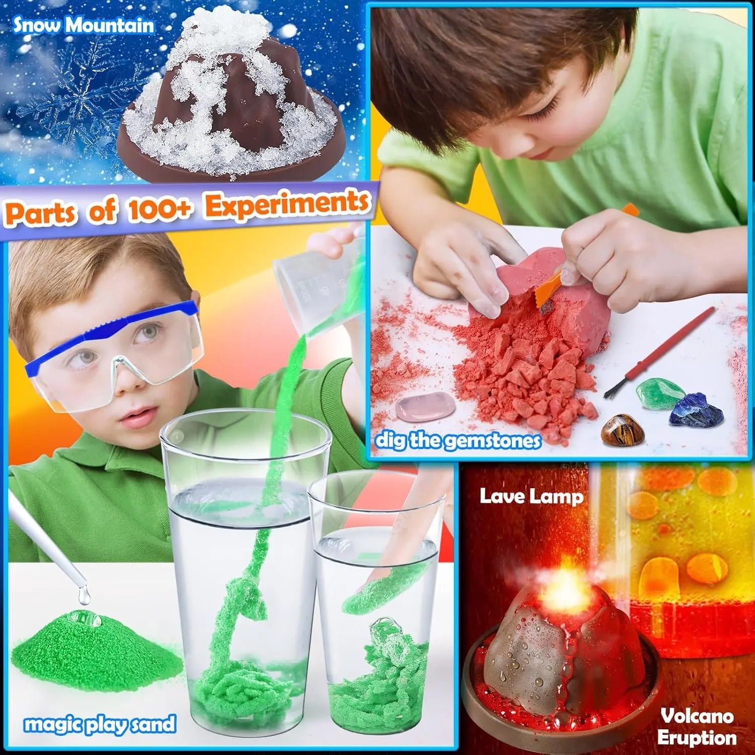 Kit Scientifique 100+ Expériences™ Jouets enfants