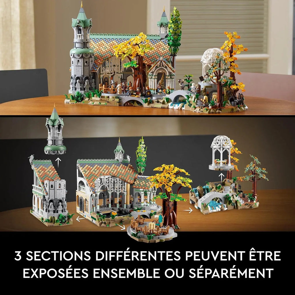 LEGO Icons : Fondcombe du Seigneur des Anneaux™ Jouets enfants