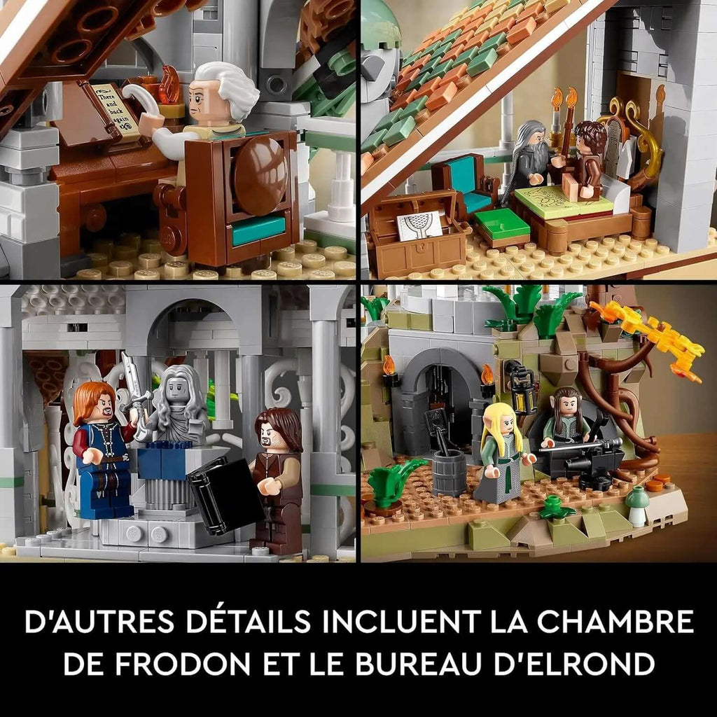LEGO Icons : Fondcombe du Seigneur des Anneaux™ Jouets enfants