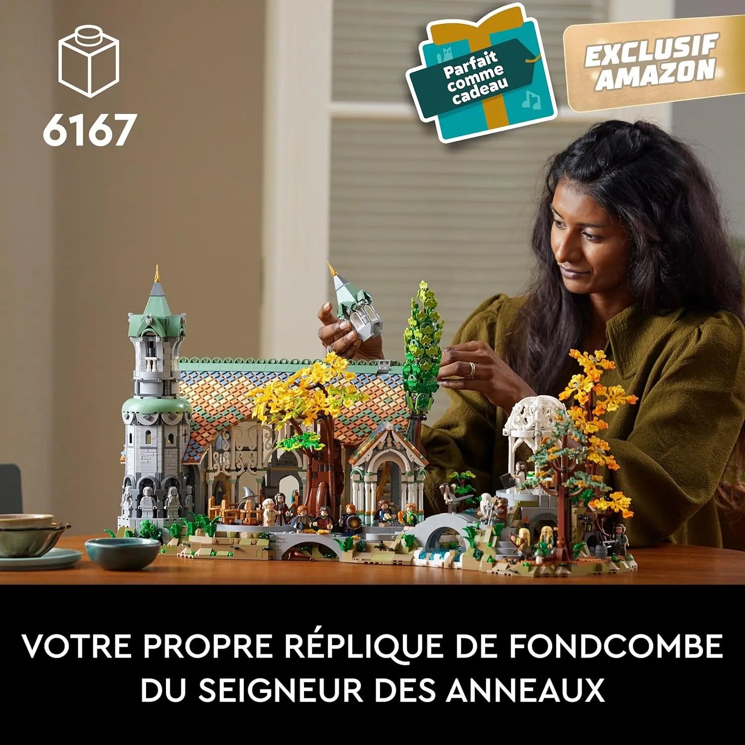 LEGO Icons : Fondcombe du Seigneur des Anneaux™ Jouets enfants