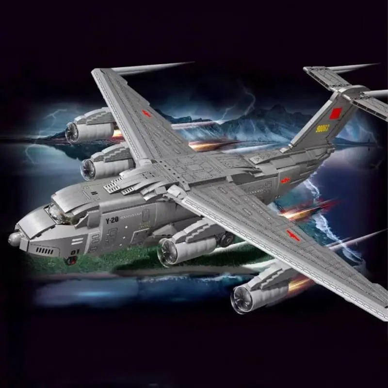 Y-20 Large Military Aircraft 2202pcs-1