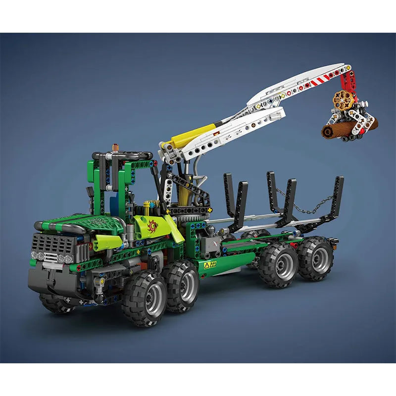 Pneumatic Logging Truck 937pcs-3